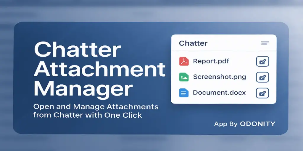 Chatter Attachment Manager