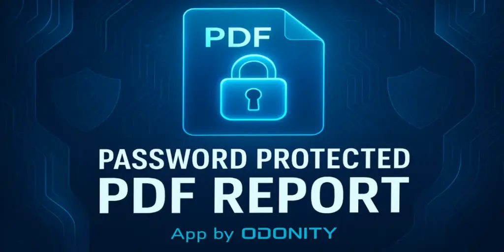 Password Protected PDF Report | Add Password to PDF Report