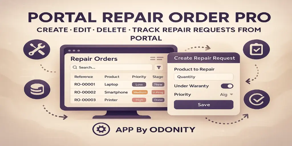 Portal Repair Order Pro | Submit Repair Order Request From Portal