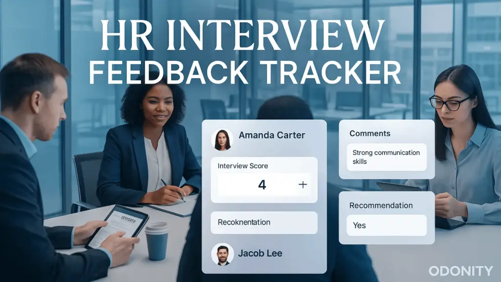 HR Applicant Interview Feedback Tracker