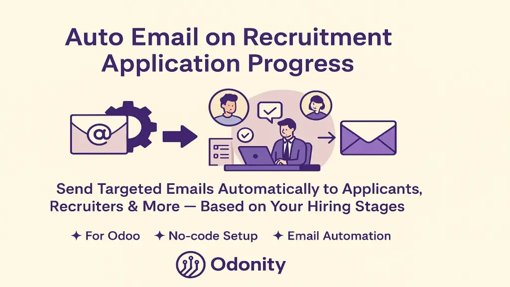 Auto Email on Recruitment Application Progress