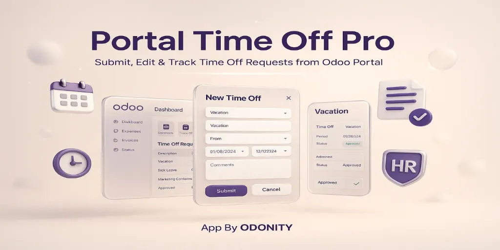 Portal Time Off Pro | Submit Leave Request From Odoo Portal