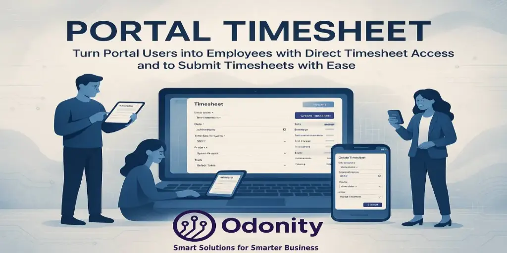 Portal Timesheet | Submit Timesheets from Odoo Portal
