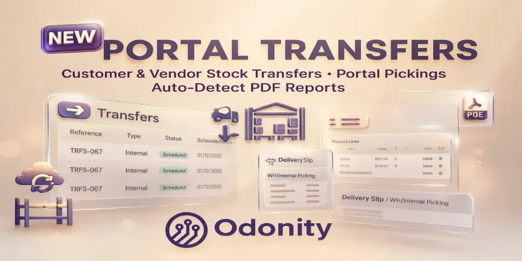 Portal Transfers Pro | Customer & Vendor Stock Transfers | Portal Pickings