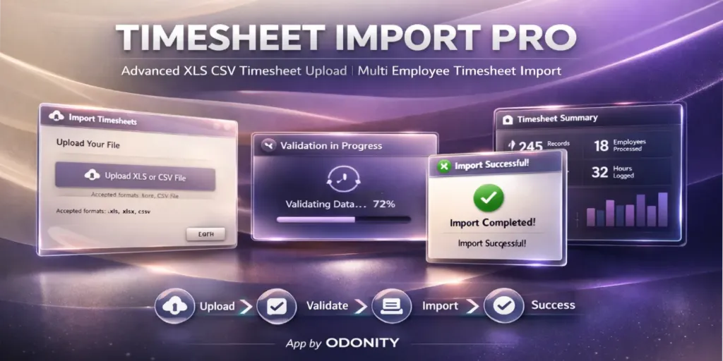 Timesheet Import Pro | Advanced XLS CSV Timesheet Upload | Multi Employee Timesheet Import (19)