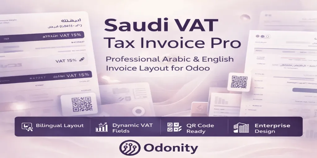 Saudi VAT Tax Invoice Pro | Arabic & English Invoice Layout