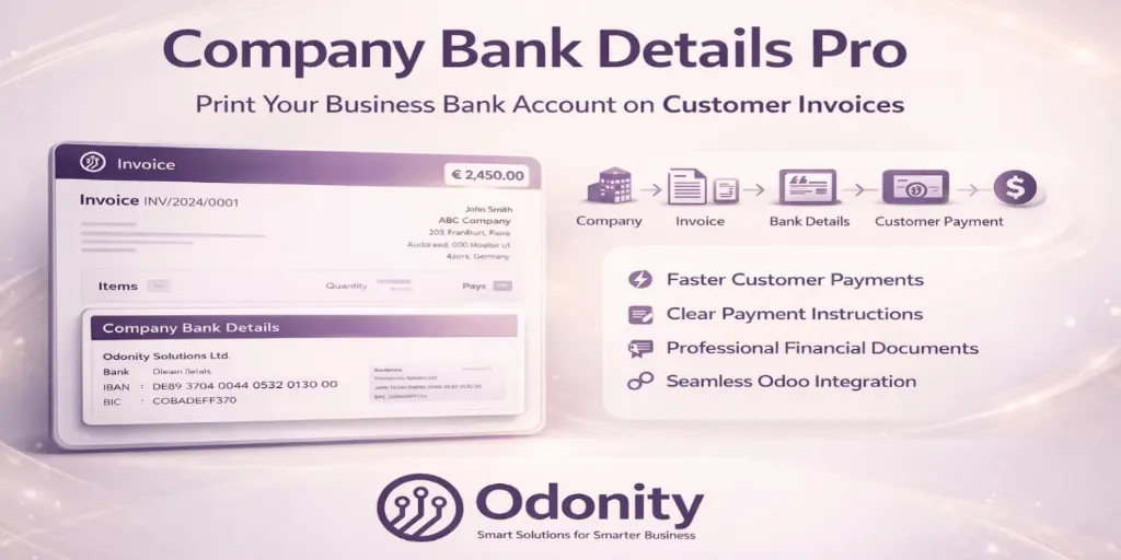 Company Bank Details Pro | Print Company Bank Account on Invoice