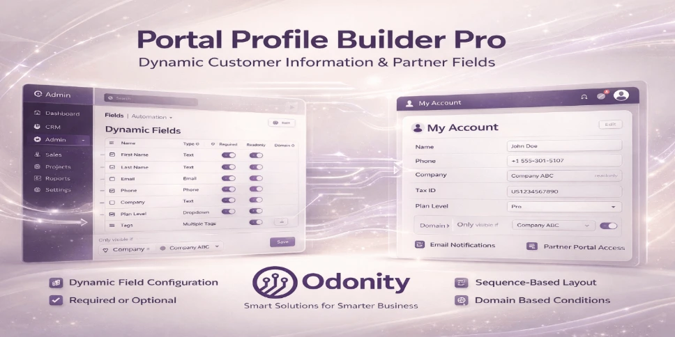 Portal Profile Builder Pro | Dynamic Customer Information & Partner Fields (19)