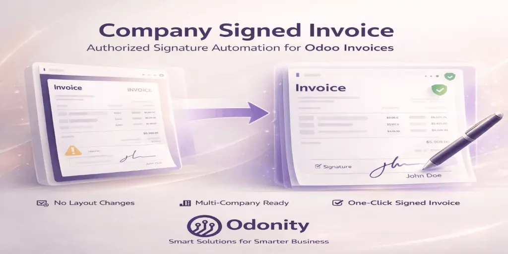 Company Signed Invoice | Authorized Signature Invoice | Enterprise Invoice Signature