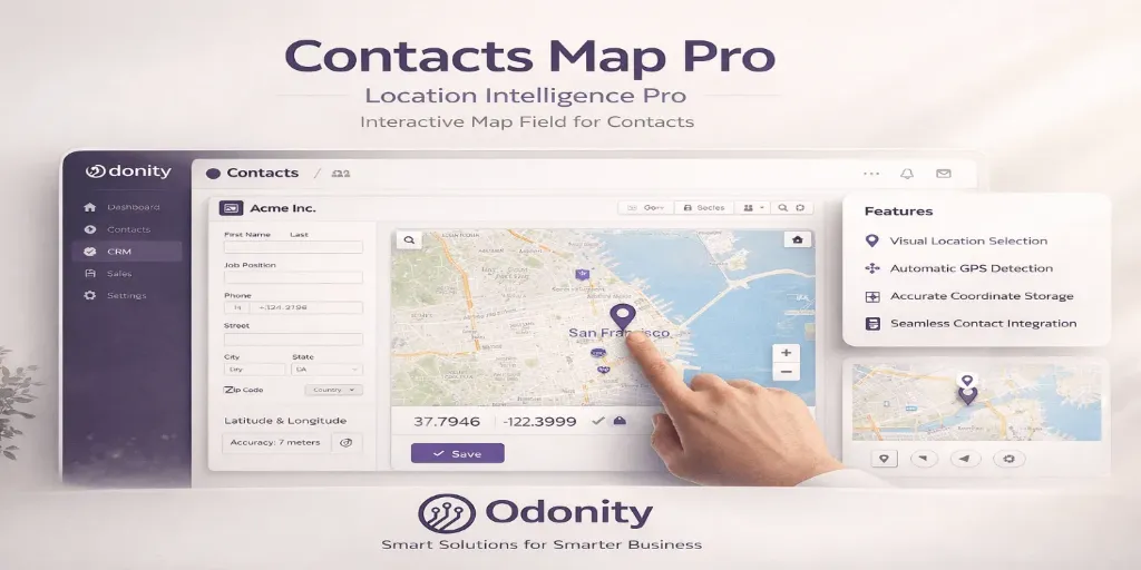 Contacts Map Pro | Location Intelligence Pro | Interactive Map Field for Contacts