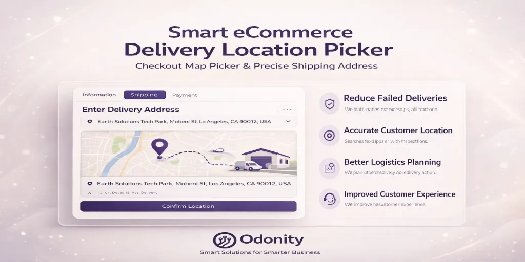 Smart eCommerce Delivery Location | Checkout Map Picker | Precise Shipping Address