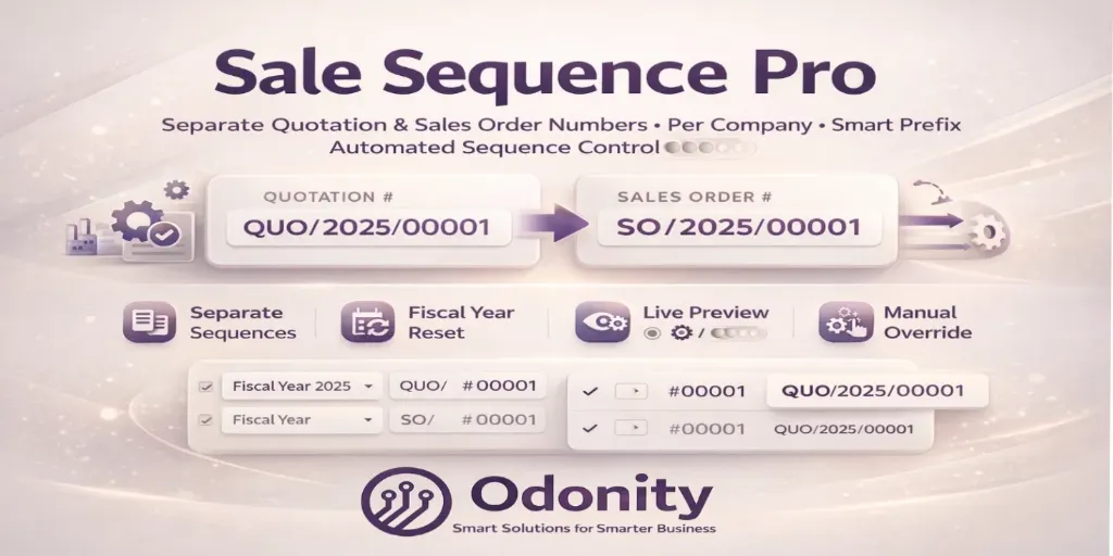 Sale Sequence Pro | Separate Quotation & Sales Order Number | Smart Sales Numbering