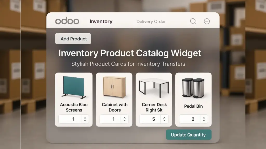 Inventory Product Catalog Widget
