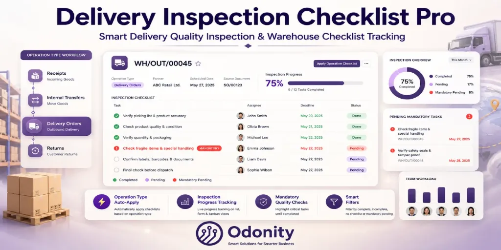 Delivery Inspection Checklist Pro | Smart Delivery Quality Inspection Checklist