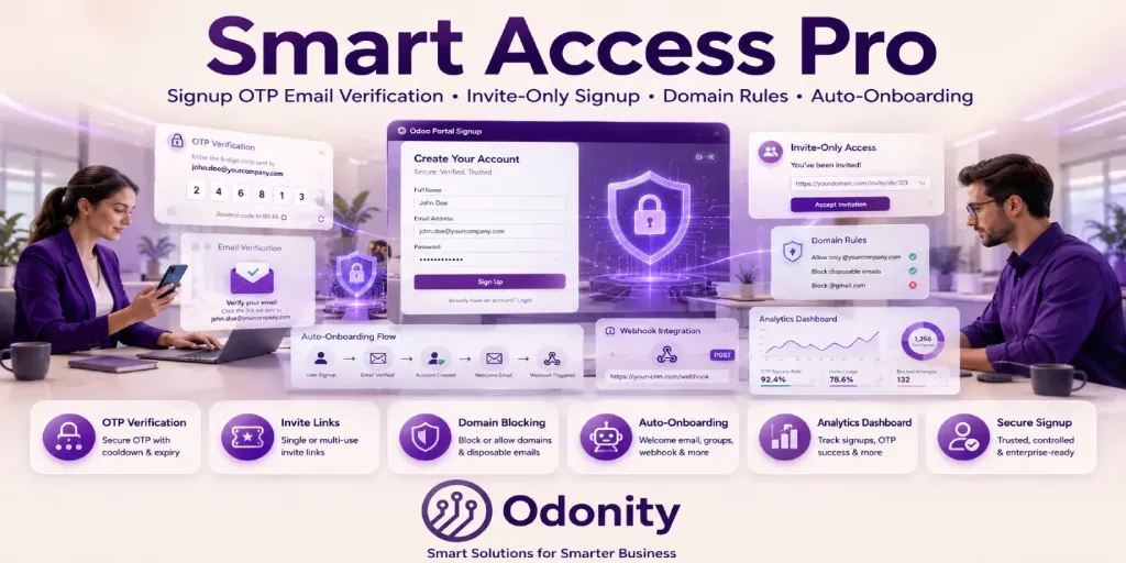 Smart Access Pro | OTP Email Verification | Invite-Only Signup | Auto-Onboarding