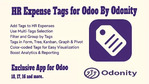 HR Expense Tags By Odonity