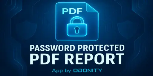 Password Protected PDF Report | Add Password to PDF Report