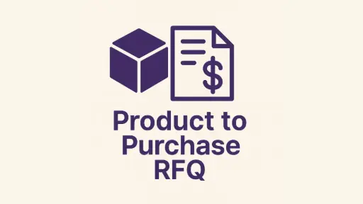 Product to Purchase RFQ