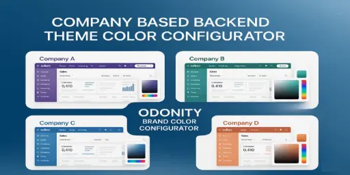 Dynamic Company Based Backend Theme Colors