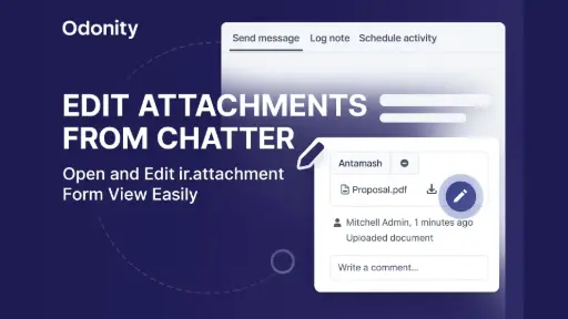 Edit Attachments from Chatter – Open Attachment Form View Easily