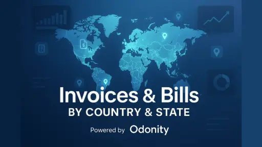 Customer Invoices and Vendor Bills By Country and State