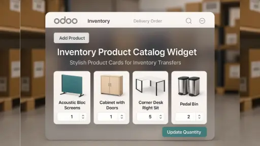 Inventory Product Catalog Widget