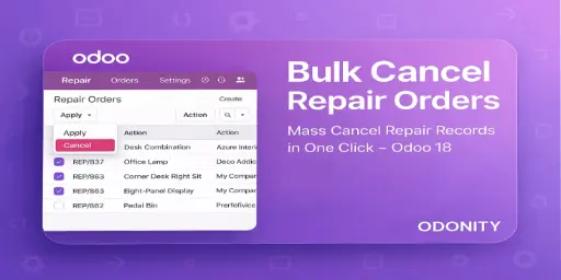 Bulk Cancel Repair Orders